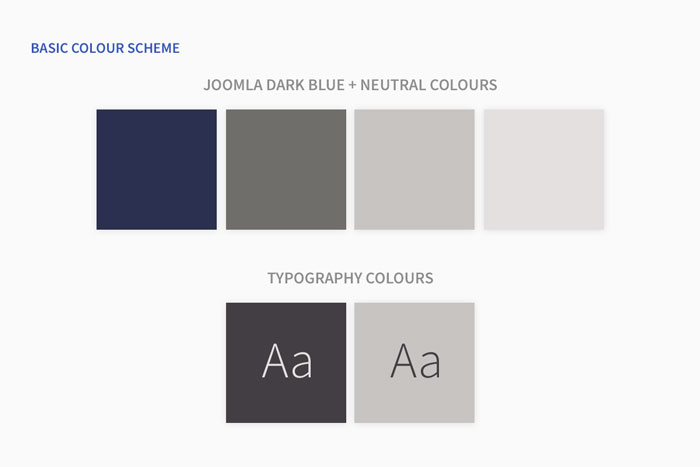 Joomla4 BasicColourScheme