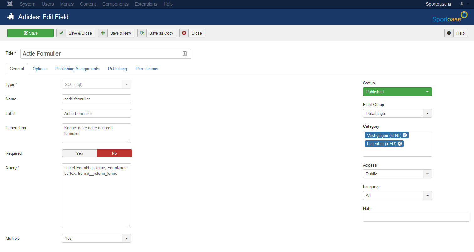 06 sql query rsforms pro