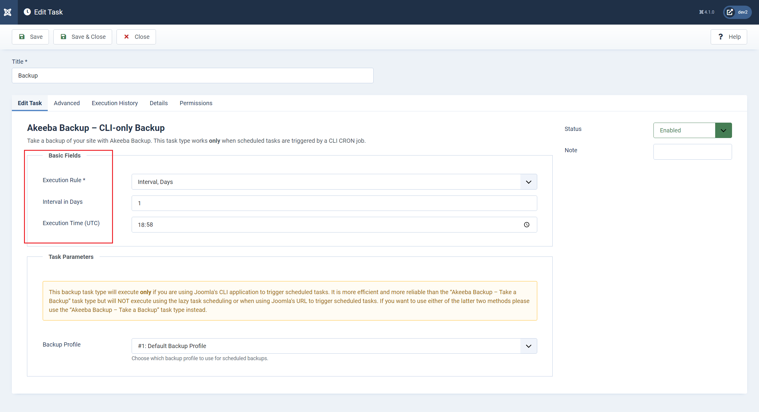 Joomla Task Scheduler 4