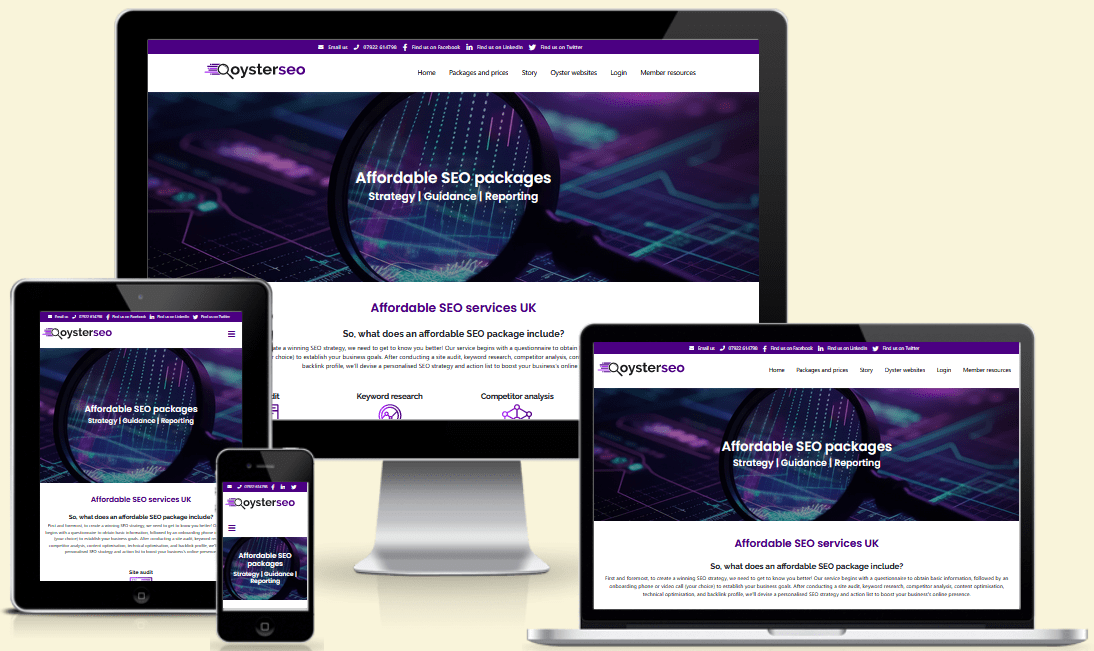 Screenshot 2 oysterseo.co.uk