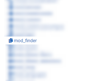 mod_finder module
