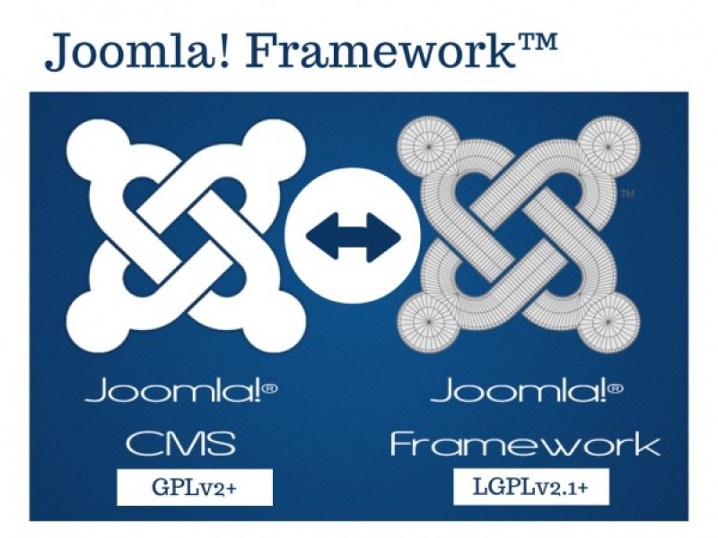 Le CMS, le Framework Joomla et les licences