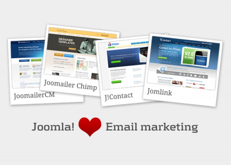 Helpful E-mail Marketing Components for Joomla! Powered Websites