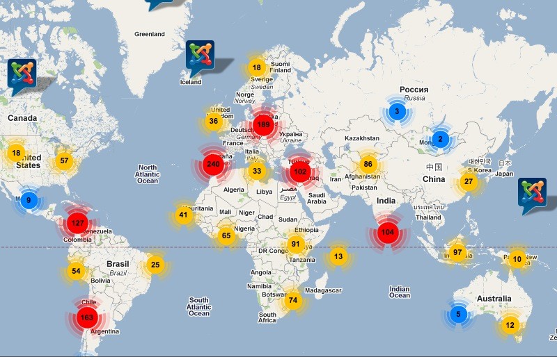 Discover over 1800 government sites built in Joomla!