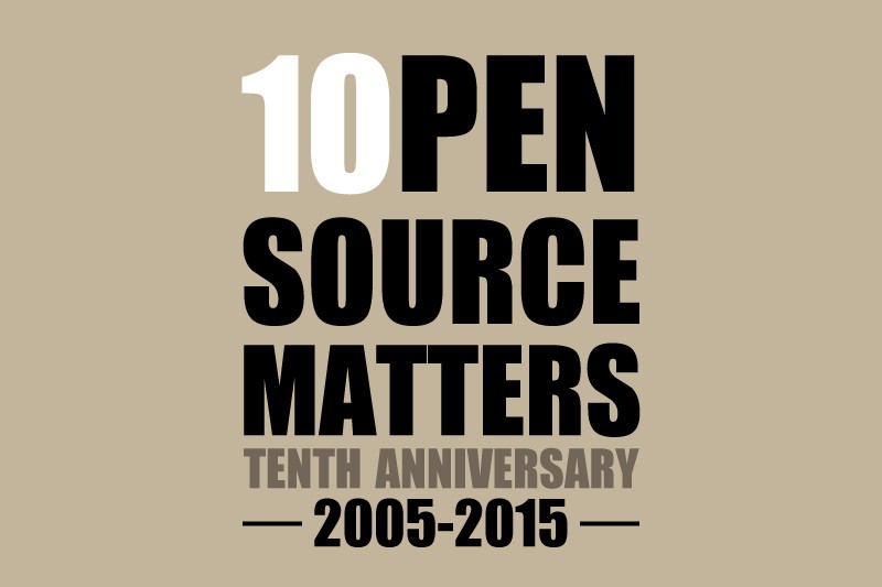 Celebrating the 10th Birthday of Open Source Matters