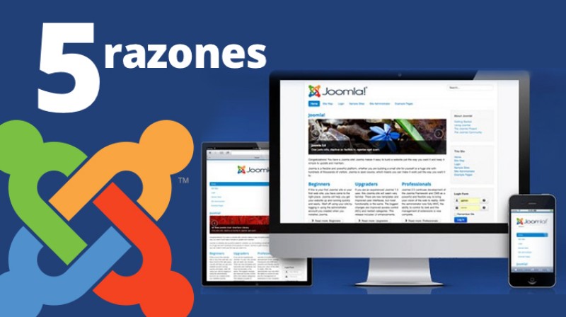 Cinco razones para elegir Joomla!