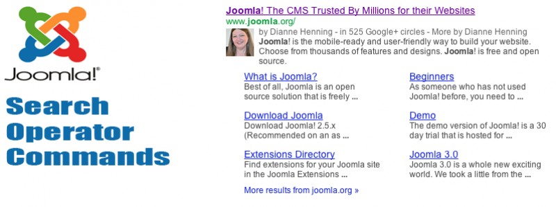 Easy To Use Joomla Search Operator Commands