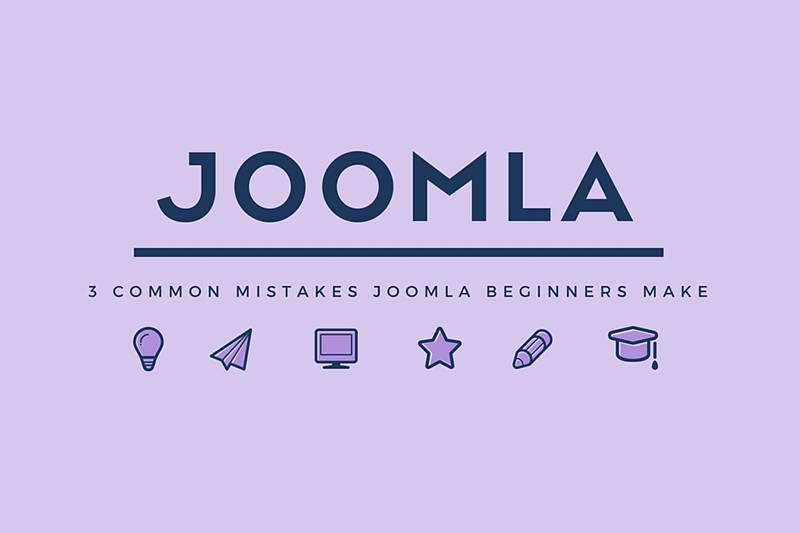 3 Common Mistakes Joomla Beginners Make