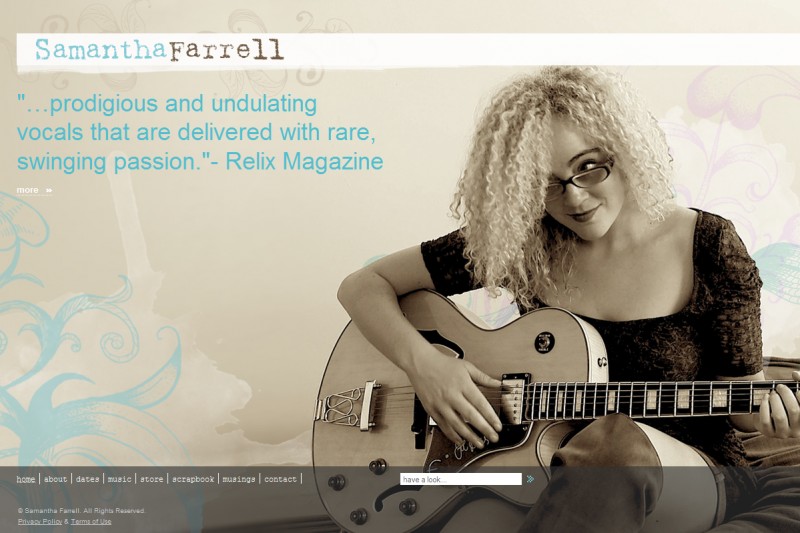 For Rocker Samantha Farrell, Joomla! Rocks