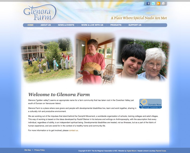 Website Case Study: Glenora Farm