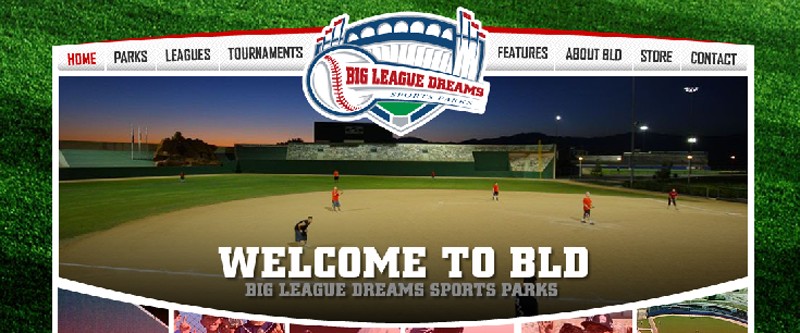 Website Case Study: Big League Dreams