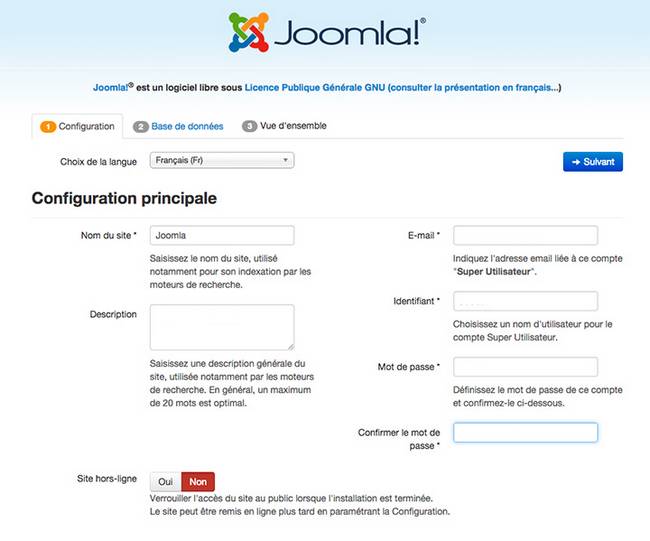 installer Joomla