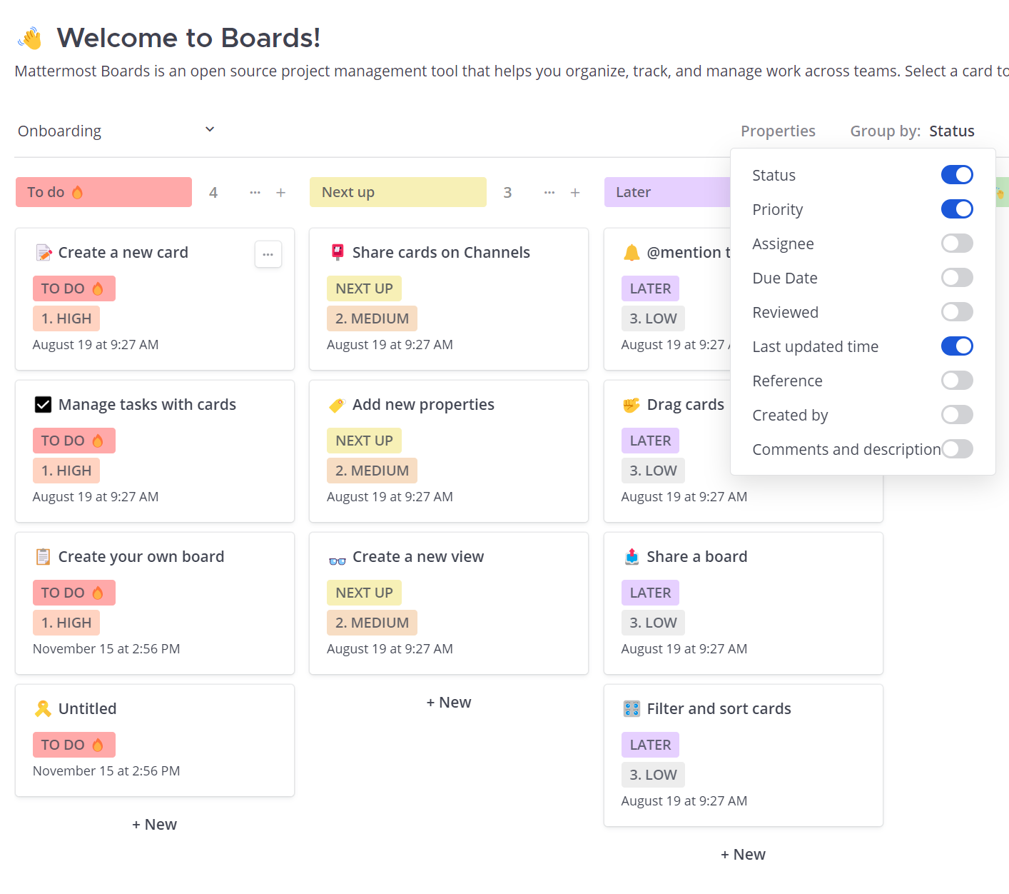 mattermost boards 3