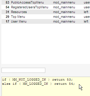 MetaMod Configuration PHP