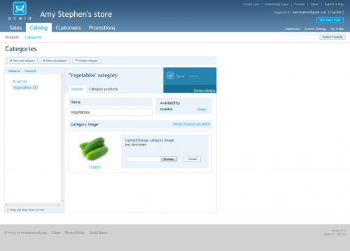 ecwid configuration categoryecwid configuration category