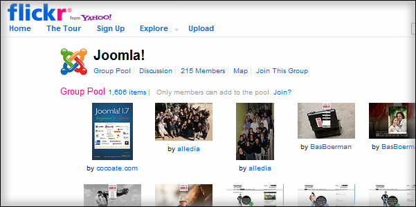 Joomla on Flickr